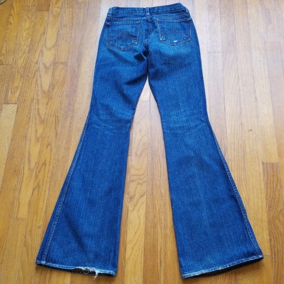 J Brand Womens Bell Bottom Blue Jeans size 25 - Picture 4 of 8